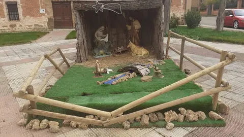 acto de vandalismo en el Belén de Villanueva del Campo