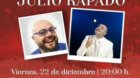 cartel Julio Rapado