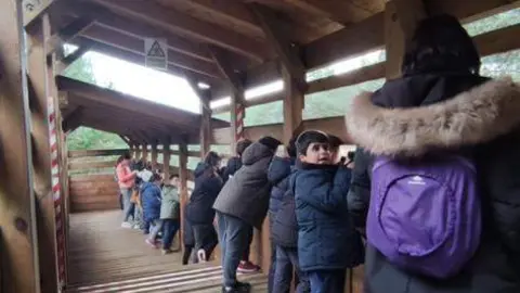 los alumnos de Camarzana de Tera, de excursión