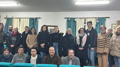 Directiva y representantes de asociaciones. Imagen cedida