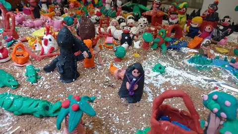  Nacimiento de plastilina de la Cofradía Jesús Nazareno Vulgo Congregación (1)