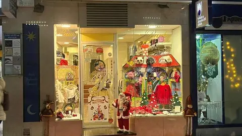 Escaparate navide&ntilde;o en Zamora (1)