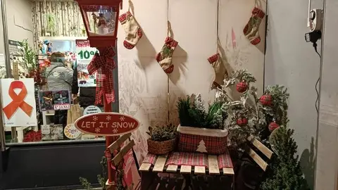 Escaparate navideño en Zamora (2)