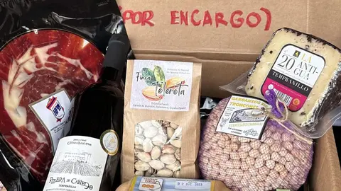 cesta Slow food vía de la plata