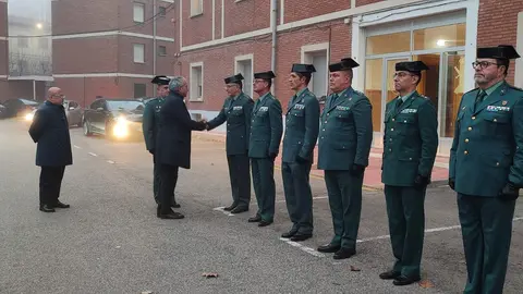Nicanor Sen, ha visitado las instalaciones de la Guardia Civil