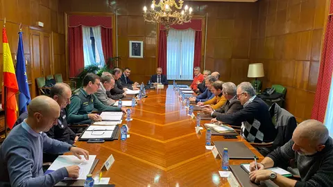 El subdelegado del Gobierno en Zamora,
Ángel Blanco, preside la Comisión Mixta de
Coordinación de Seguridad Privada 2023