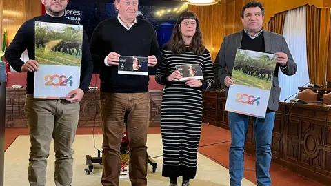 Presentación calendarios Diputación