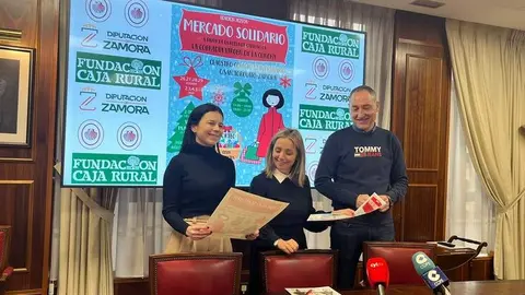 presentación mercadillo solidario 