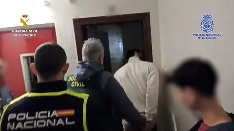 Operación Guardia Civil contra una organización especializada en los robos con fuerza en chalets