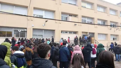 El IES R&iacute;o Duero se une a los afectados por las enfermedades raras en una marcha solidaria (1)