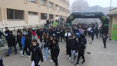 El IES Río Duero se une a los afectados por las enfermedades raras en una marcha solidaria (8)