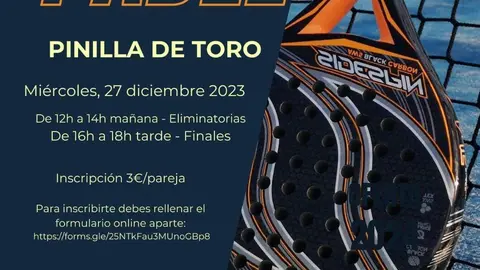 torneo de pádel Pinilla de Toro