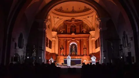 actuación en una iglesia de Zamora