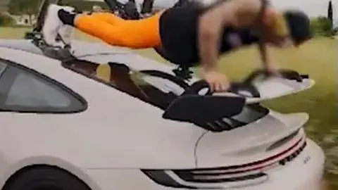 Captura de una storie en TikTok analizada por la Guardia Civil