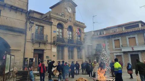 Fiesta de la matanza. Fotografía: Ayuntamiento de Fermoselle