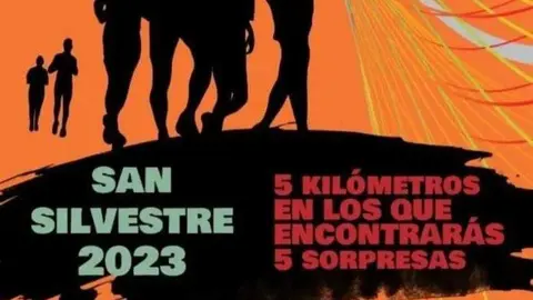 cartel San Silvestre Fuentespreadas