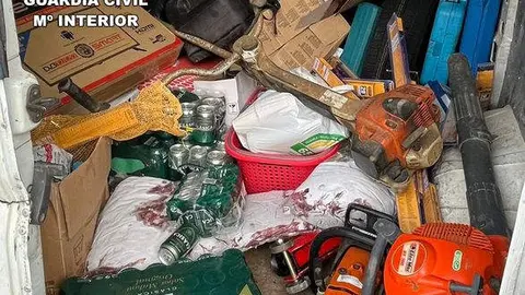 Operación GOGOSA. Fotografía: Comandancia de Salamanca