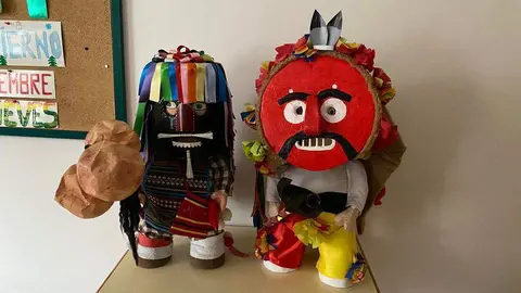 manualidad de zangarrón. Imagen Facebook