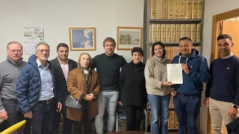 Imagen Socios fundadores de la Cooperativa Energética de Cañizal