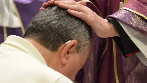 Los diáconos permanente celebran juntos la Navidad