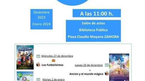 cine biblioteca pública