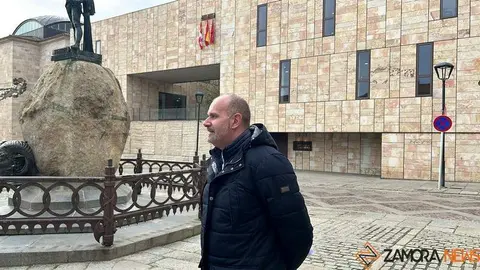 David García, alcalde de Roales del Pan