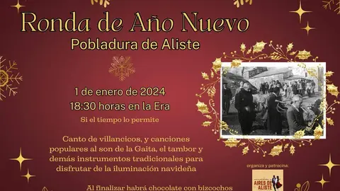 Ronda de año nuevo. Pobladura de Aliste