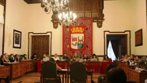 Pleno del Ayuntamiento de Zamora. Imagen de archivo