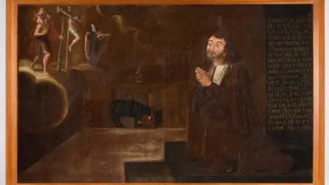 El exvoto de la Colegiata de San Miguel de Ampudia