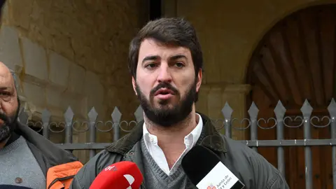 El vicepresidente de la Junta de Castilla y León, Juan García Gallardo