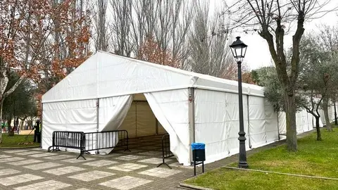Carpa instalada en Toro (1)