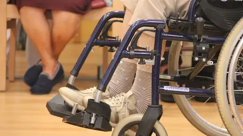 Residente en un centro de mayores en la ciudad de Zamora