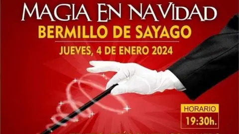 cartel jornada de magia en Bermillo de Sayago