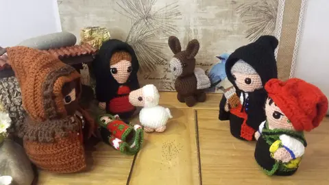 Nacimiento sayagués realizado por la zamorana Arancha Arriba. Fotografía: CEDIDA