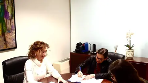 Firma convenio SAREB