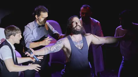 Con la boca abierta. Imagen cedida