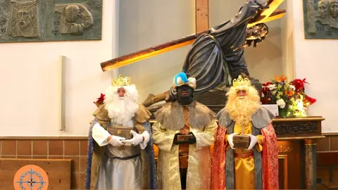 Visita de los Reyes Magos en San Lázaro