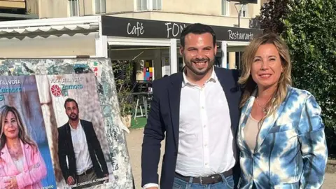 Rocío Ferrero y Eloy Tomé