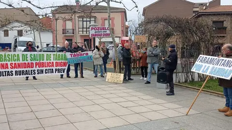Plataforma por una Sanidad Pública Digna de la Zona Básica de Salud de Tábara. Fotografía: CEDIDA