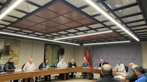 reunión Delegada de la Junta y alcaldes de la zona de Sanabria