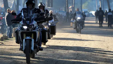 Concentración Motauros en Tordesillas. Fotografía: Motauros