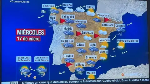 Mapa en Cuatro