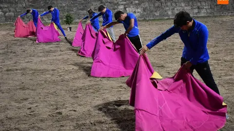 Feria del Caballo con los alumnos de la Escuela de Tauromaquia. Fotografía: SalamancaRTVAlDía