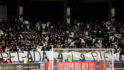Unionista-FC Barcelona en el partido de octavos de la Copa del rey. Fotografía: SalamancaRTVAlDía