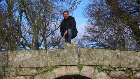 Pablo Garrido Pintado, profesor en la Facultad de Comercio y Turismo de la Complutense de Madrid y creador de pueblosdesayago.com. Fotografía: CEDIDA