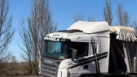 camión robado en Benavente