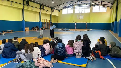 Los alumnos del colegio Fernando II de Benavente aprenden primeros auxilios
