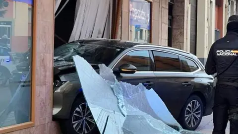 Accidente en Zamora. Imagen cedida