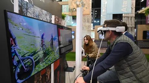 Expositor de Castilla y León en FITUR 2024