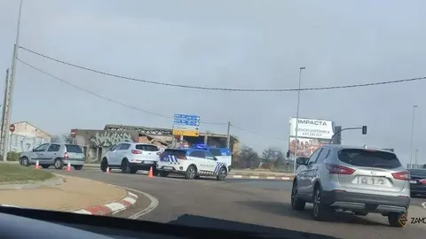 Accidente rotonda Vista Alegre